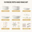 19Pcs Pots And Pans Set Non Stick