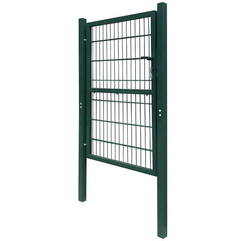 Portail de clôture vidaXL (simple) vert 39,4 x 55,1 po, 39,4 po x 55,1 po, Vert