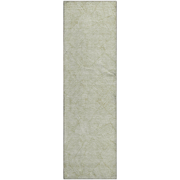 Premium Machine Washable Prisco Aloe Rug