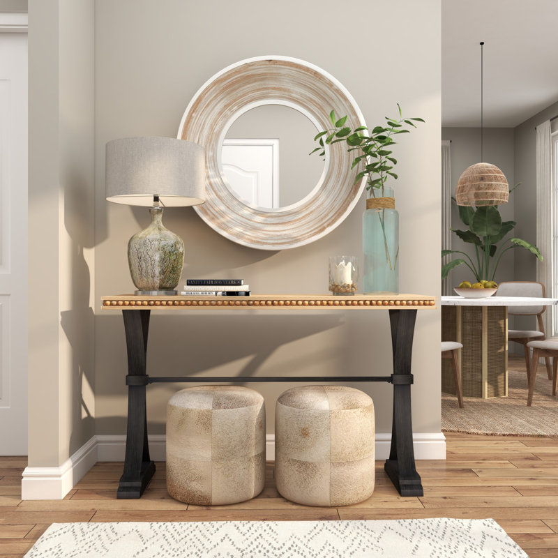 Miroir mural Cole and Grey, 35 po x 35 po