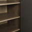Rangement pour chaussures avec rebond de porte, gris foncé, tablettes réglables pour l'organisation de la maison, bancs gris, siège rembourré confortable, couloir
