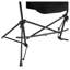 Chaise hamac pliante résistante kaki avec structure en acier renforcé