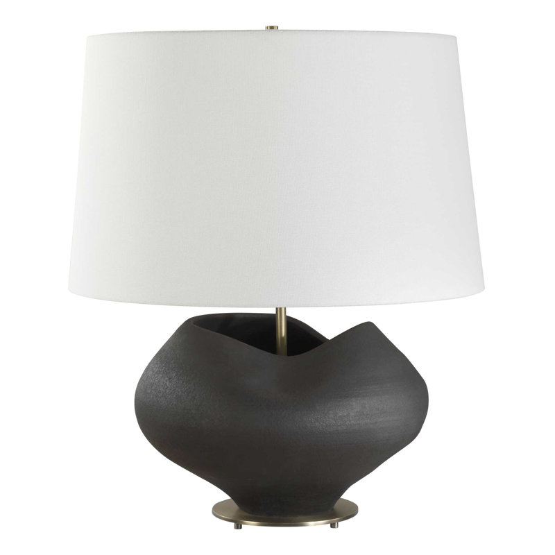 Uttermost Nocturne Aged Black Table Lamp