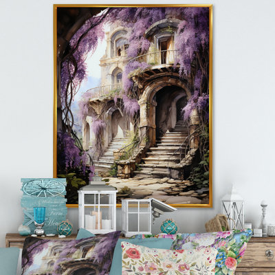 Carrafa Japon Art Wisteria arche III - impression