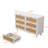Multi purpose Rattan 6 Drawer Dresser,Modern Storage Cabinet with Wooden Legs-1566456188-1550583237-1559915330