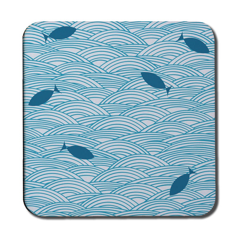 Square 6 Piece Coaster Set