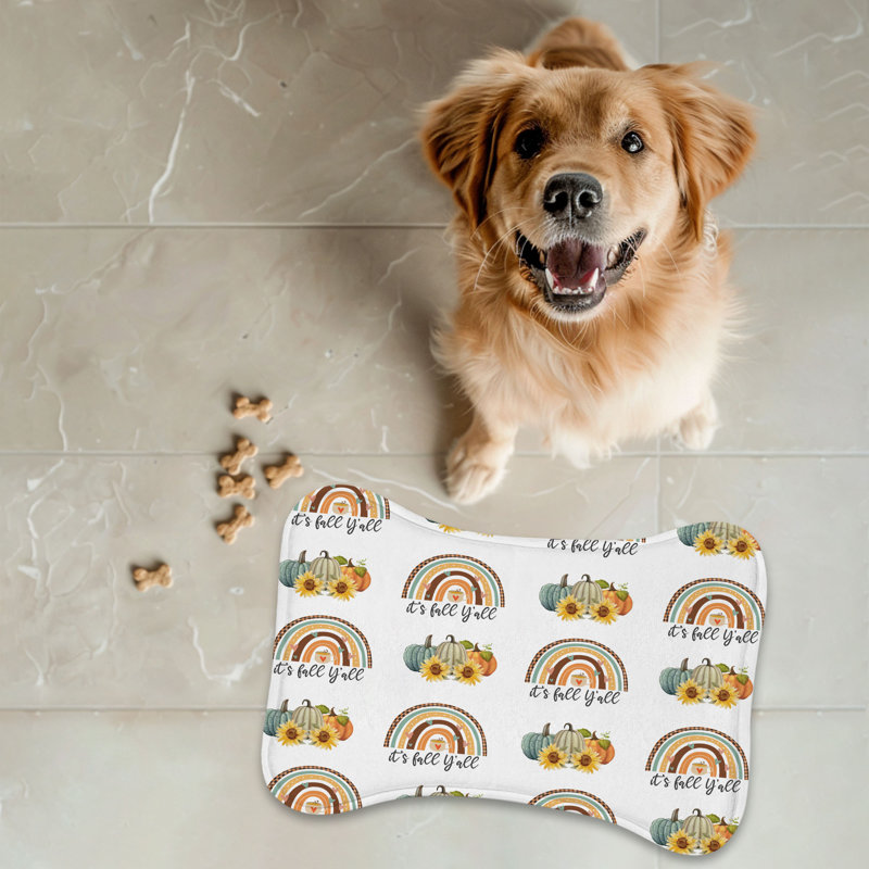 Tapis saisonniers en forme d'os 1 pièce
