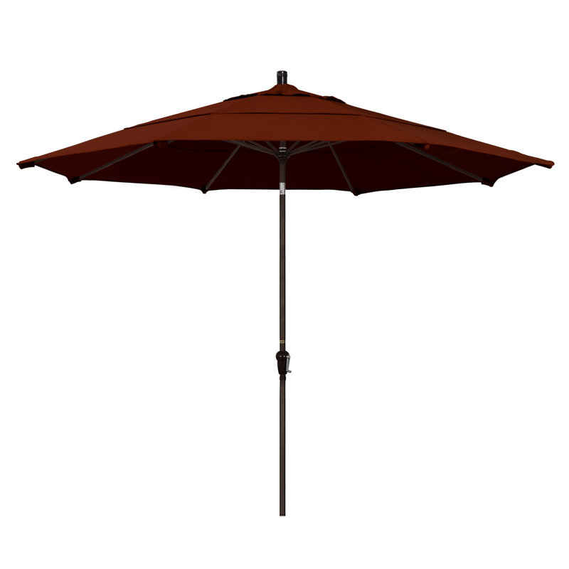 Parasol de marché 11 pi Austan, Toile Brick Performance
