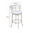 Morris Swivel Stainless Steel Metal Counter Height Bar Stool-41668717-17838078