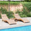 Toddrick Outdoor Wood Chaise Lounge , Cushion Included-1959677715