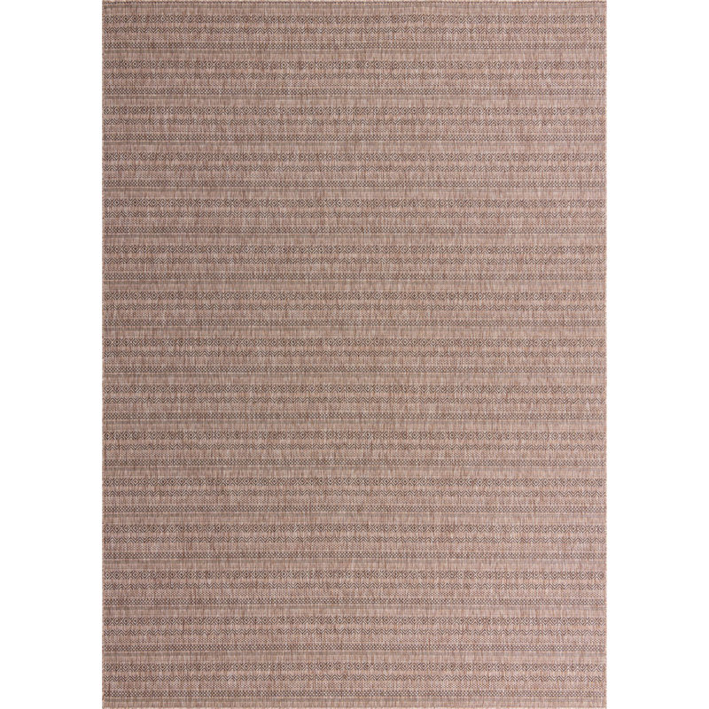 Outdoor Glimmer Area Rug Light Brown Color, Rectangle 10' x 14'
