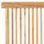 Chaise pliante en teck massif Marcus