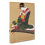 Woman Preparing To Play The Koto by Utagawa Toyohiro - Wrapped Canvas-55320105