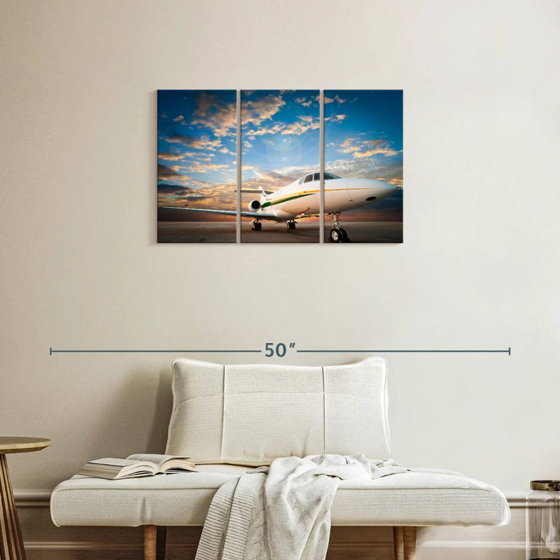 Mehar Dramatic Sky Jet, 20" H x 33" W