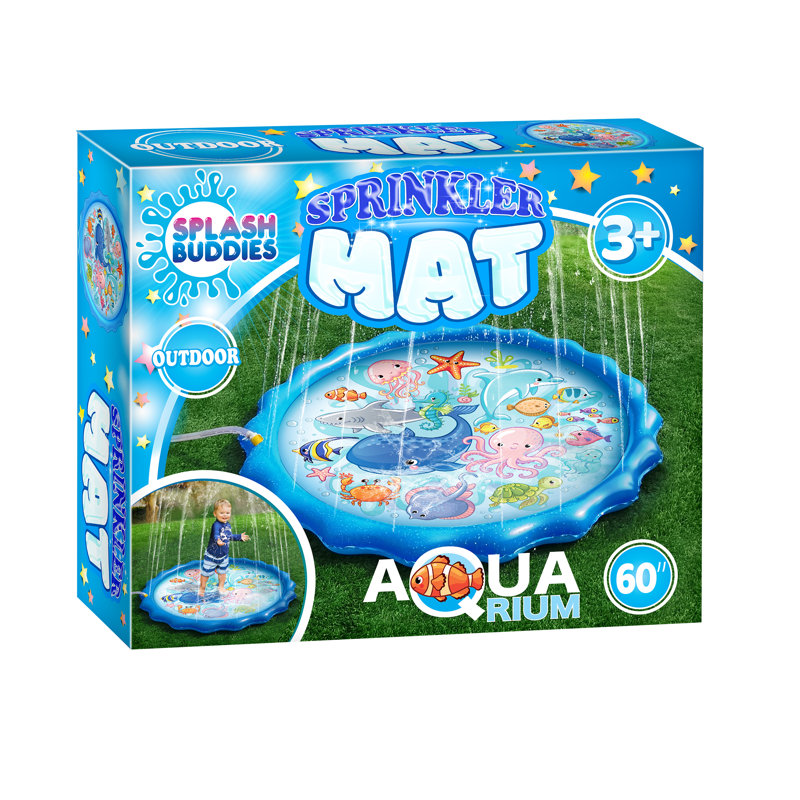 Tapis de pulvérisation pour aquarium Splash Buddies - 60 po