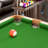 Folding 6.56'Pool Table with Wheels-130161168