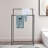 2 Tiers Freestanding Metal Towel Rack