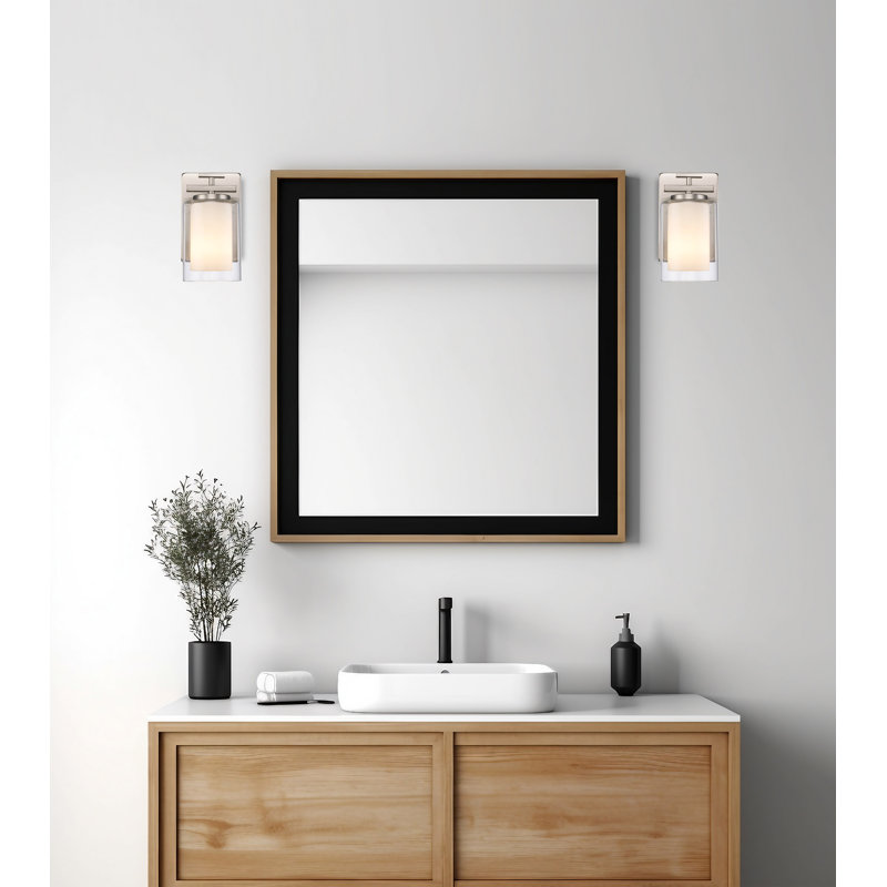 Dimmable Chandelier, Brushed Nickel, 1