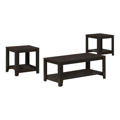 Ensemble de table basse moderne de trois articles - tables pour le salon de style campagnard