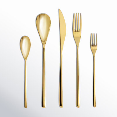 Fortessa Dragonfly 18/10 Stainless Steel 20 Piece Flatware Set (Service for 4)