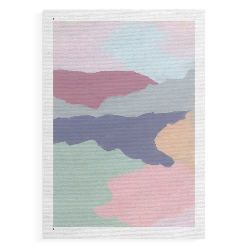 Desert Prism II - reproduction de toile seulement - NON-CADRE, H 60 po x l 40 po