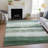Machine Washable Indoor/Outdoor Arline ACN2169 Striped Rug-1516904389