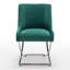 Chaise d'appoint rembourrée en velours Elian-101444858-122883344