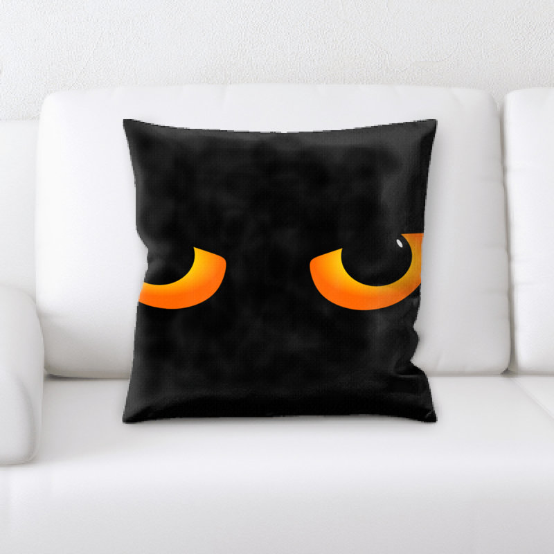 Coussin décoratif yeux