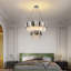 Lustre moderne en cristal à double couche K9