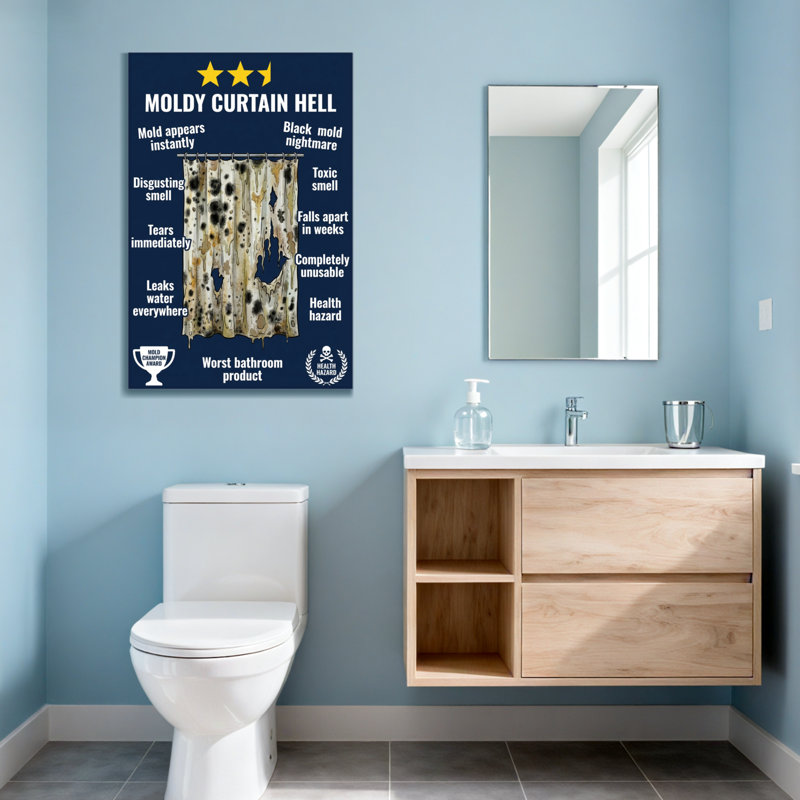Taches de moule tendance, taches d'eau, trous, taches noires, H 20 po x l 30 po