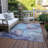 Alfonzo Washable Abstract Indoor / Outdoor Rug-1559548055