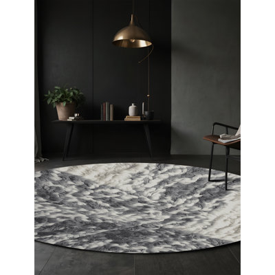 Tapis gris lavable à la machine