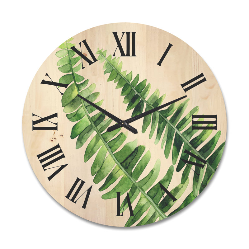 Horloge murale Fern, Très grand