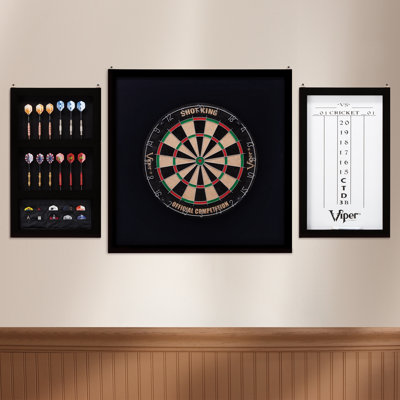 Viper Championship Backboard Set, Black