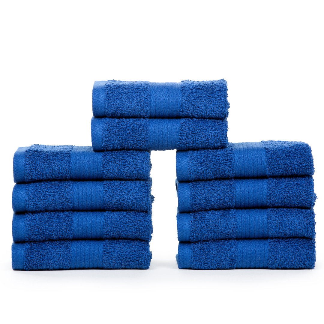 Washcloth (Set of 10) Ample Decor 