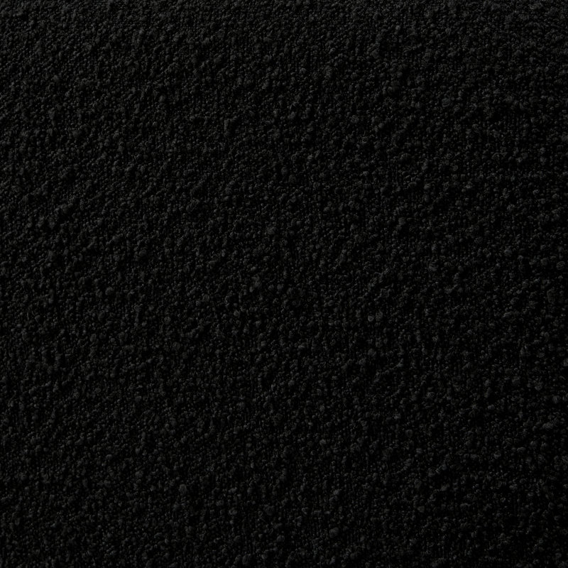 Lit plateforme tapissier Petillo Jaxon, Grand, Noir