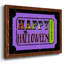 "Happy Halloween Billet", art textuel sur toile-860203132-860203012