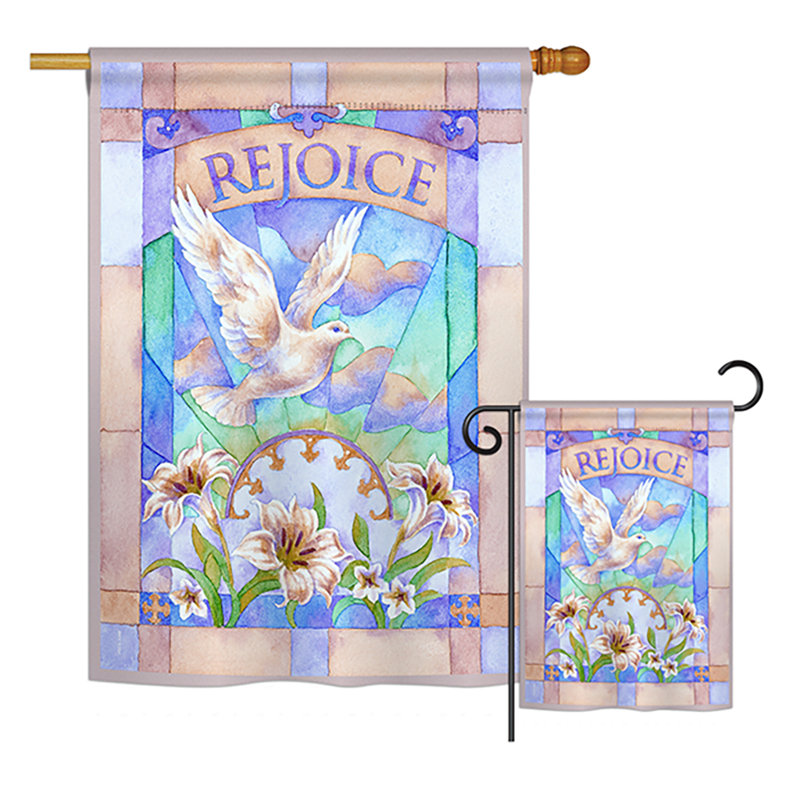 Double Sided Polyester Animal Flag Set