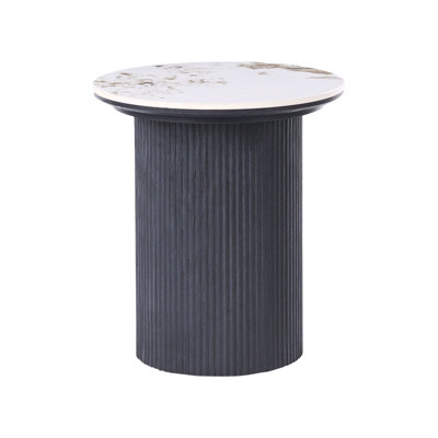 Pedestal End Table