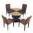 Modern Dining Set with Round Table-1231079892