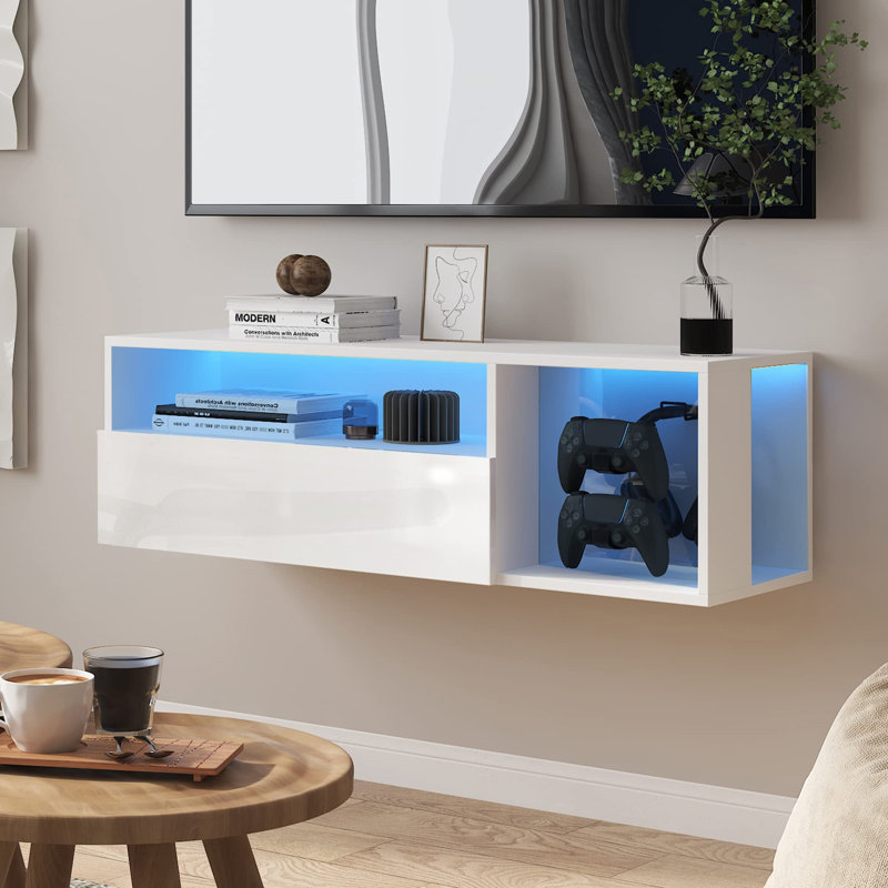 Console de jeu 39 po avec lumières DEL - 4 crochets de contrôleur et 2 crochets pour écouteurs