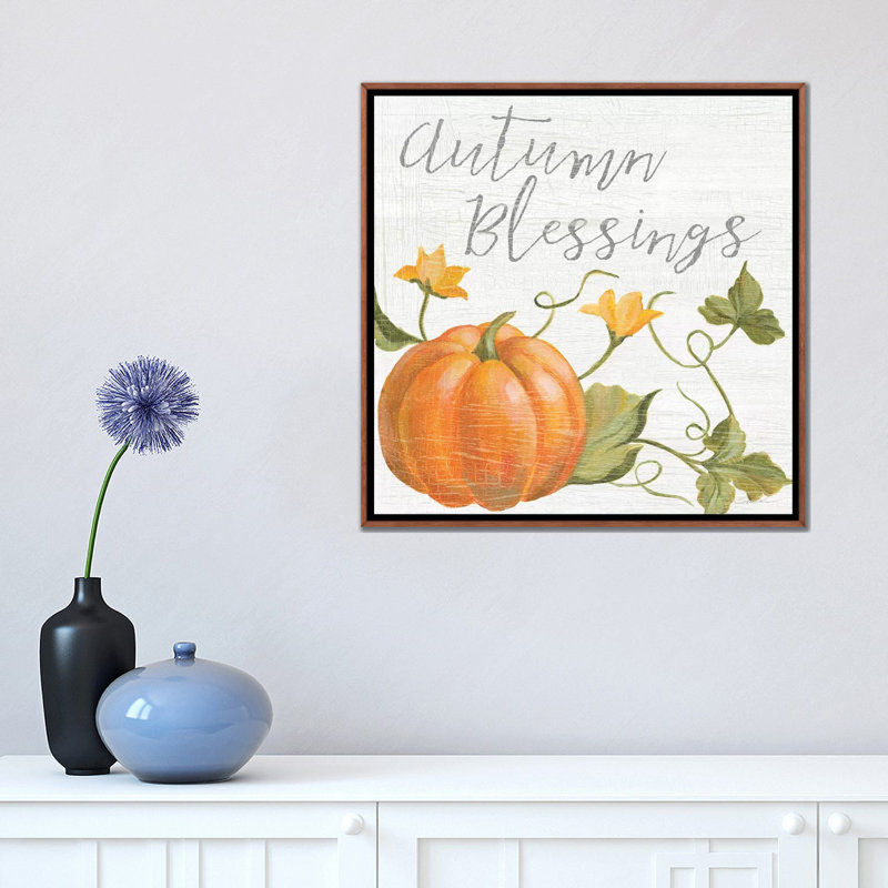 «Fall Splendor II» par Silvia Vassileva - impression d'art graphique, Pas de tapis, H 18 po x l 18 po x 1,5 po