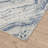 Abani Skelton Collection ATL180B Abstract Grey Blue Area Rug-633772781