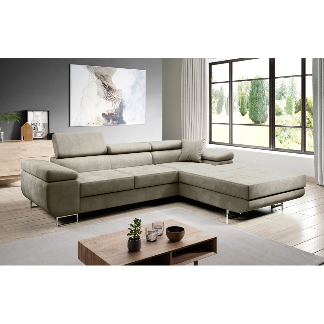 Ecksofa Aishlin mit Bettfunktion