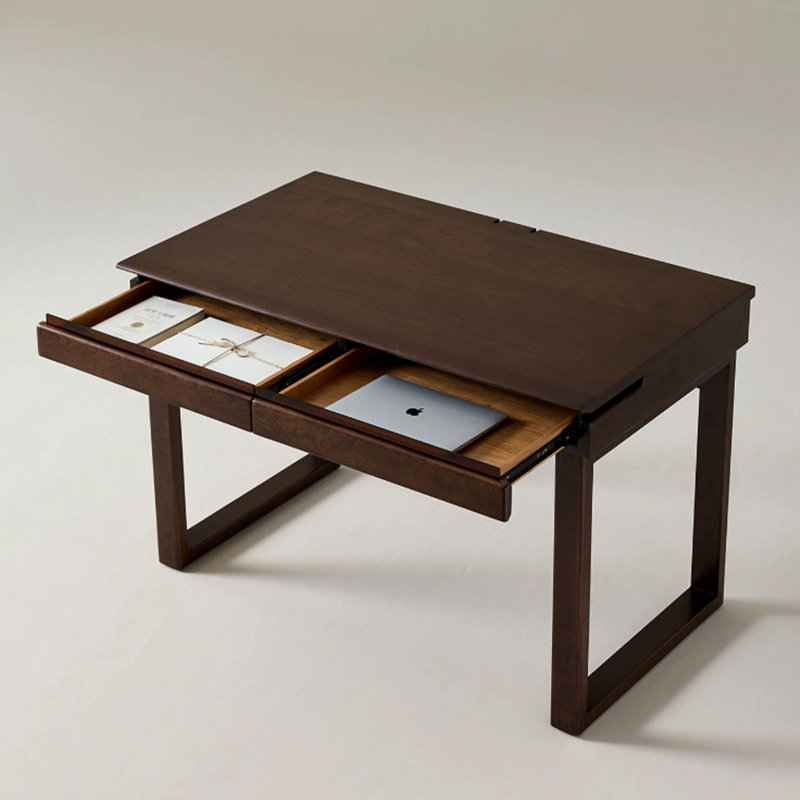 Exquisite And Durable 2-drawer Writing Desk