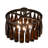 26" Wide Tuscan Vineyard Wine Bottle Chandelier