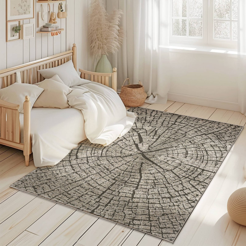 Modern Abstract Rug Contemporary 9X12 Area Rug For Living Room Carpet, Rectangle 9'2" x 12'6"