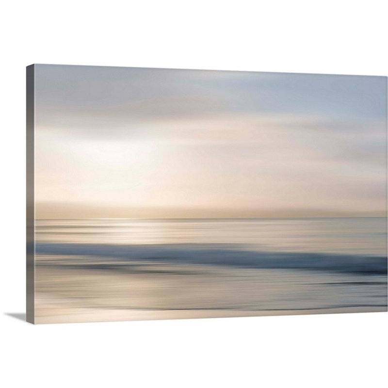 «Morning Rise» par Alex Hanson - peinture sur toile, Toile tendue, H 40 po x l 60 po, Sans cadre