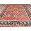 Tapis rouge nouvel âge en laine 9 pi x 11 pi 6 po Winfriede