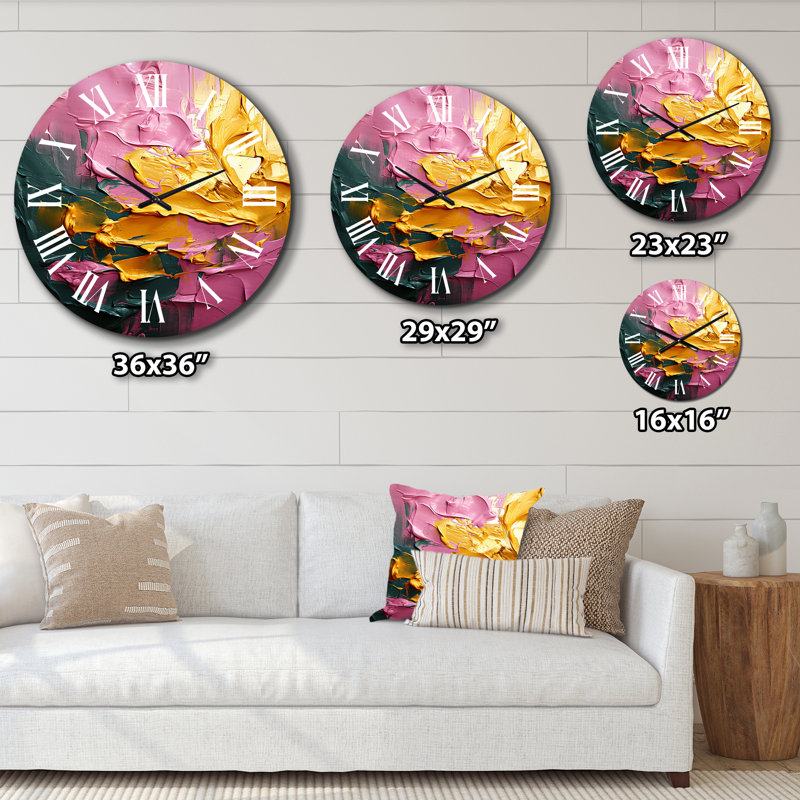 Metal Wall Clock, Small